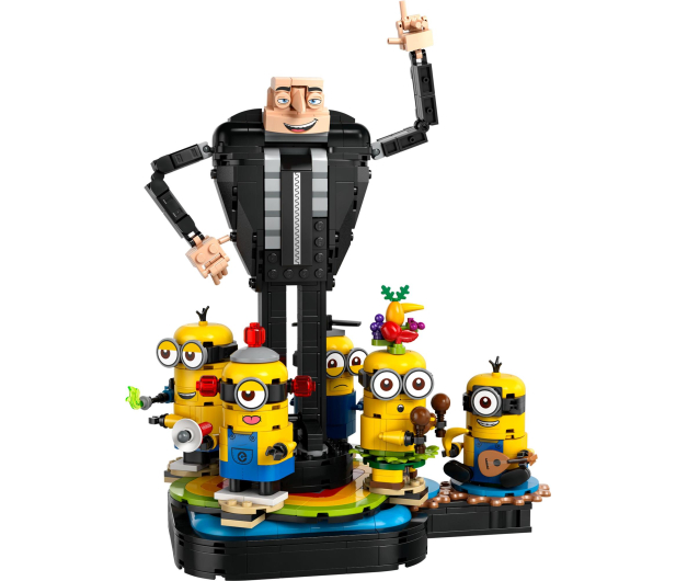 LEGO Depicable me 75582 Gru i minionki z klocków - 1274074 - zdjęcie 3